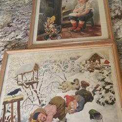 Pomona Paint & Paper Co Vintage Prints