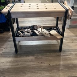 Wooden Play Work Bench