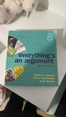 Everything’s an argument with readings