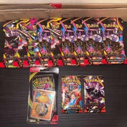 Pokemon Lot 10 Pitch Black, 1 Perfect Order, 1 Mega Evolution