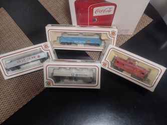 Vintage train cars