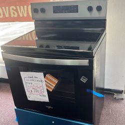 Stove Stainless Steel New Open Box 