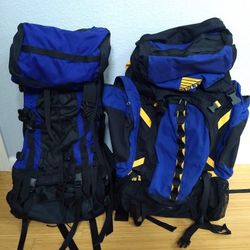 North Face Or Kelty Hiking Backpack
