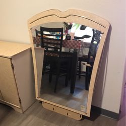 Dresser Mirror,  Tall Dresser Stand And Mini Stand