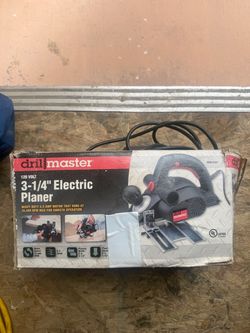 Electric planer power tool