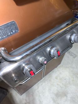 Weber Genesis E-310 Special Edition Gas Grill Stainless Steel BBQ Copper