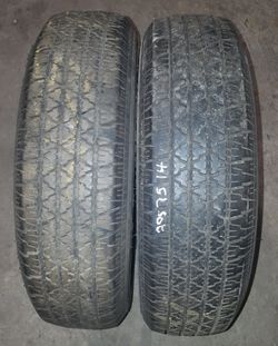 PAIR CORNELL 205/75/14 TIRES