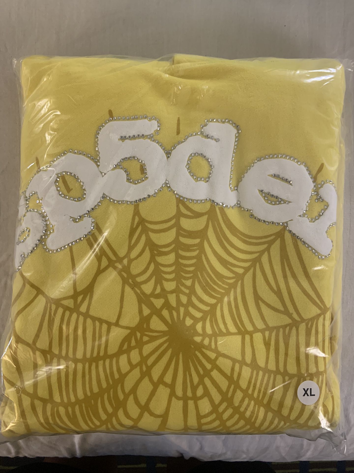 Spider Worldwide Hoodie Yellow  XL