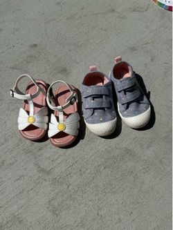 Size 8 girls shoes /sandals