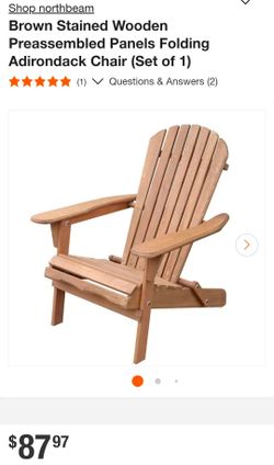 Adirondack Chair
