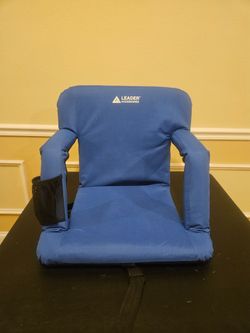 Padded Stadium Seat with Armrests