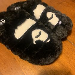 Subu Bape Puffer Slides 
