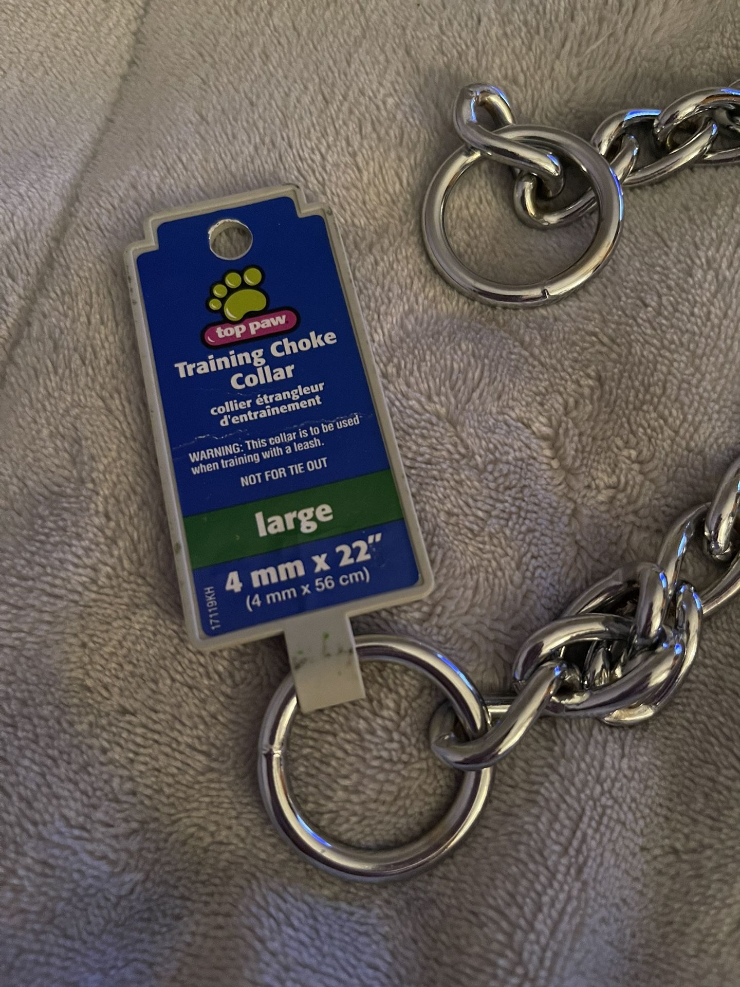TOP PAW CHOKE COLLAR - LARGE