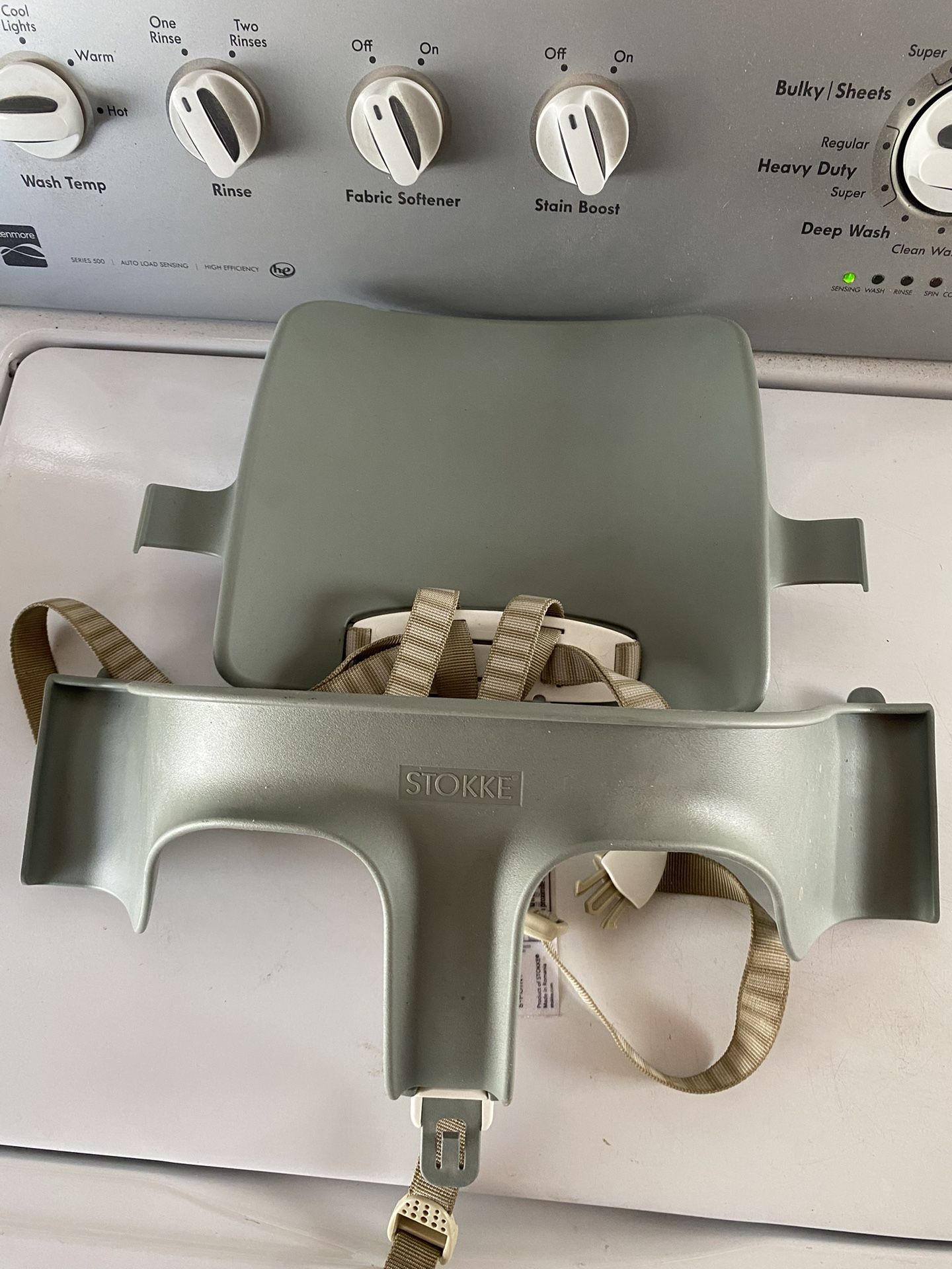 Stokke Tripp Trapp Baby Set 2, Glacier Green Includes Harness