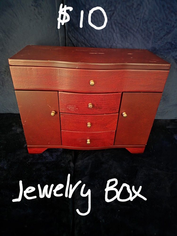 Wooden Jewelry Box