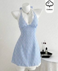 Plaid dress