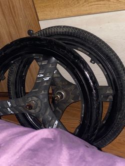 Gt acs stealth mags with brand new Nylons tires and tubes