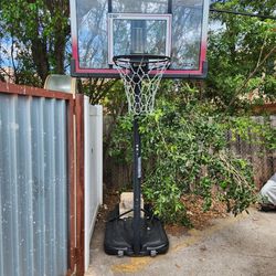 Lifetime Adjustable Basketball hoop.
