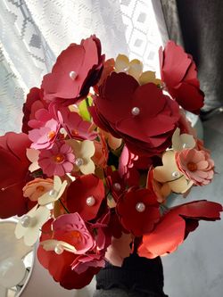 Paper FLOWERS BOUQUET 