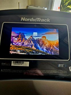 NordicTrack Treadmill with touch screen
