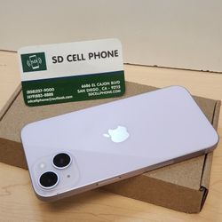 iPhone 14 Purple 128 GB Unlocked For Any Carrier 