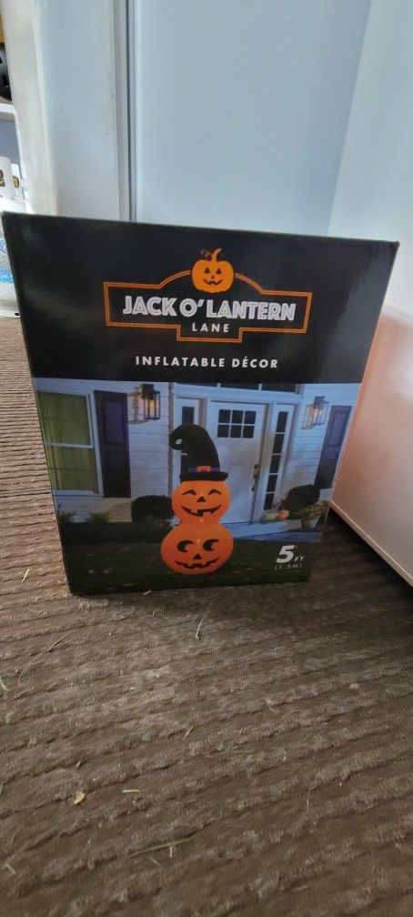 Inflatable Pumpkin New In Box