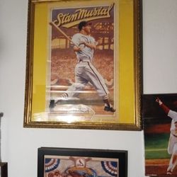 26 X 22 Stan The Man Framed Poster