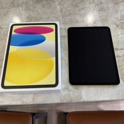Yellow iPad 128 GB