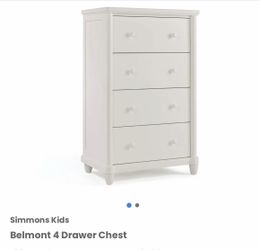 Simmons Kids Belmont 4 Drawer Chest