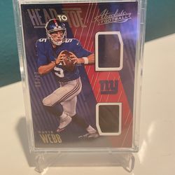 Davis Webb Patch Card