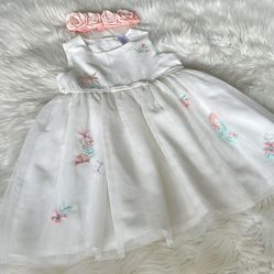 Just One You By Carter's Formal Dress w/ Headband *18 Months 