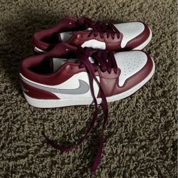 Jordan 1 low cherrywood red