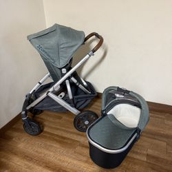 Uppababy Stroller and Bassinet 