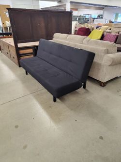 Black futon