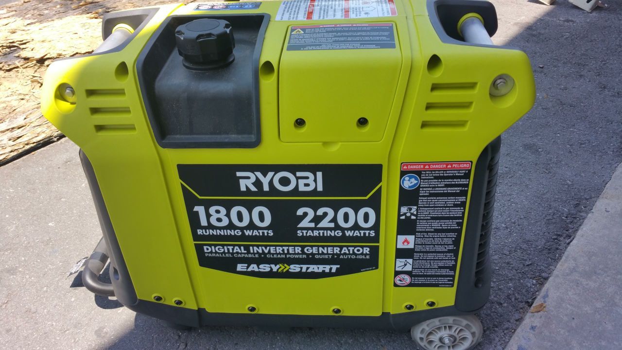 Ryobi generator