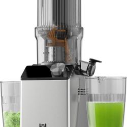 Cold Press Juicer, Juicer Machines with 4.35" Wide Feed Chute