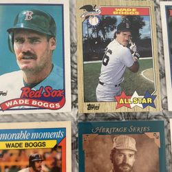 Wade Boggs Cards