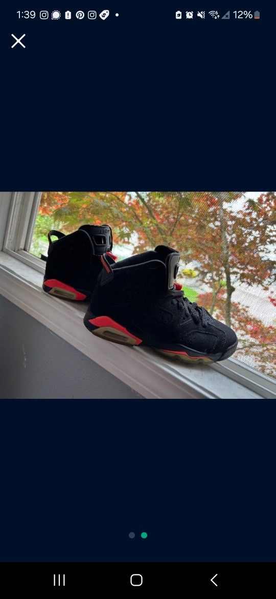 Jordan's Size 6 1/2 Womens