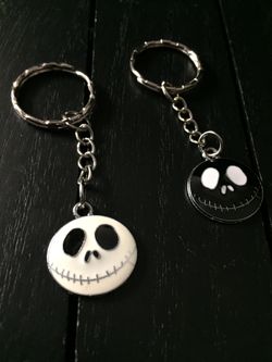 2 Nightmare Before Christmas Keychains
