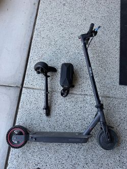 Hiboy S2 Electric Scooter with Seat and Bag