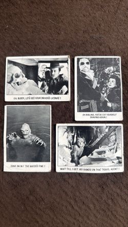 Vintage trading cards