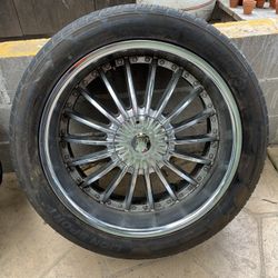 4 Rims 3 Of Then Got Tires