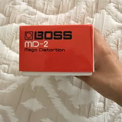 Boss MD-2 Mega Distortion Guitar Pedal w/ Box 🎸