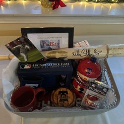 Phillies Bat Nick Castellanos Autographed 