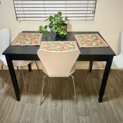 Ikea Dining Table And Three Chairs