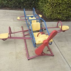 Kid Airplane Outdoor Set