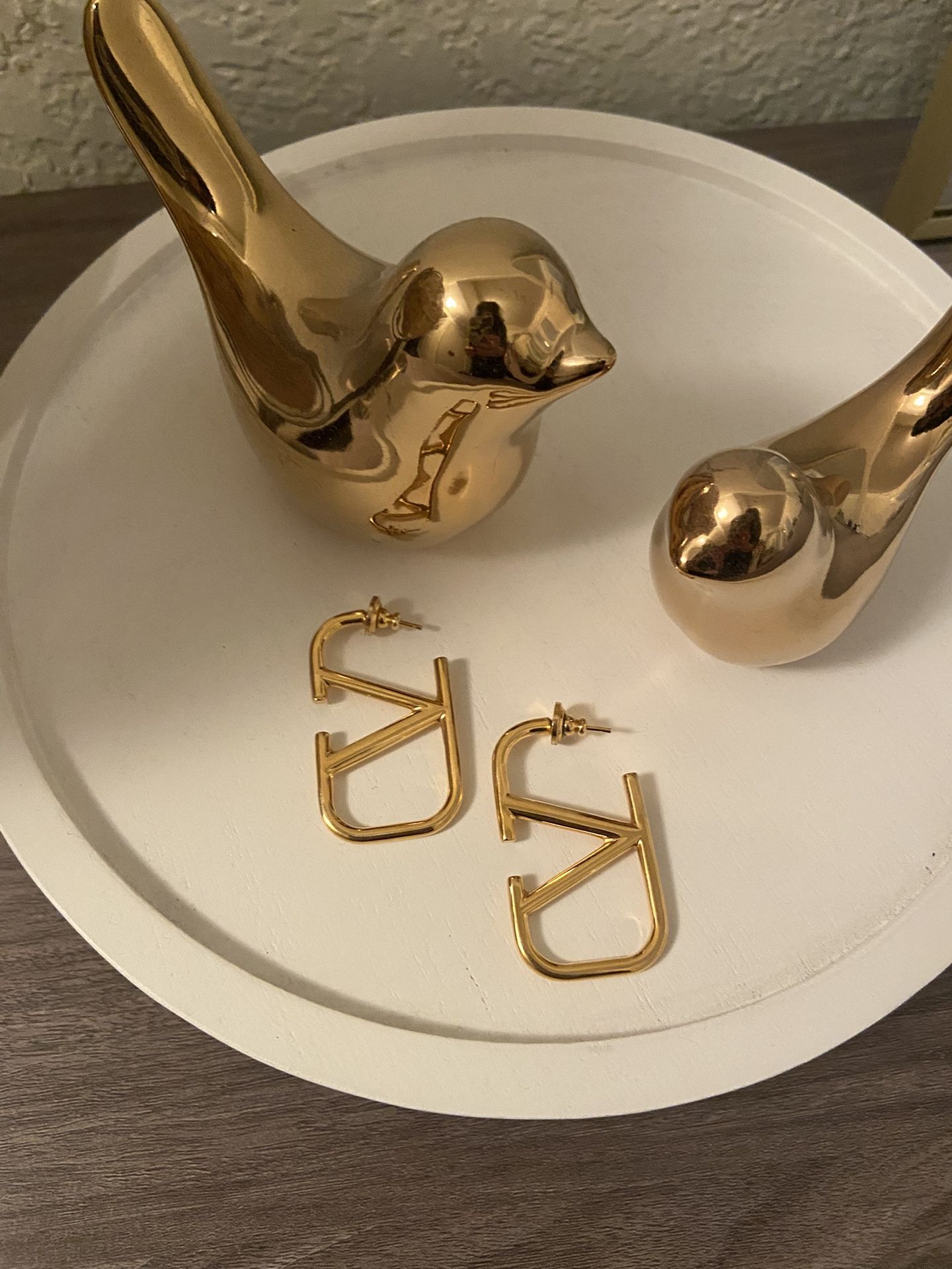 Authentic Valentino VLOGO Earrings