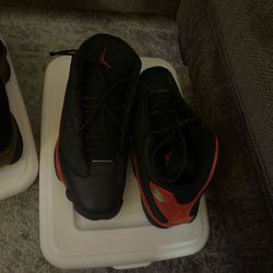 Various Jordans Size 11 Exiting Game 