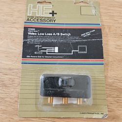 Video low loss a/b switch