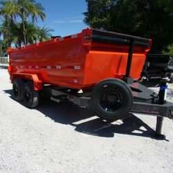 Horizon 7 x 14 High Side Dump 14k Trailer
